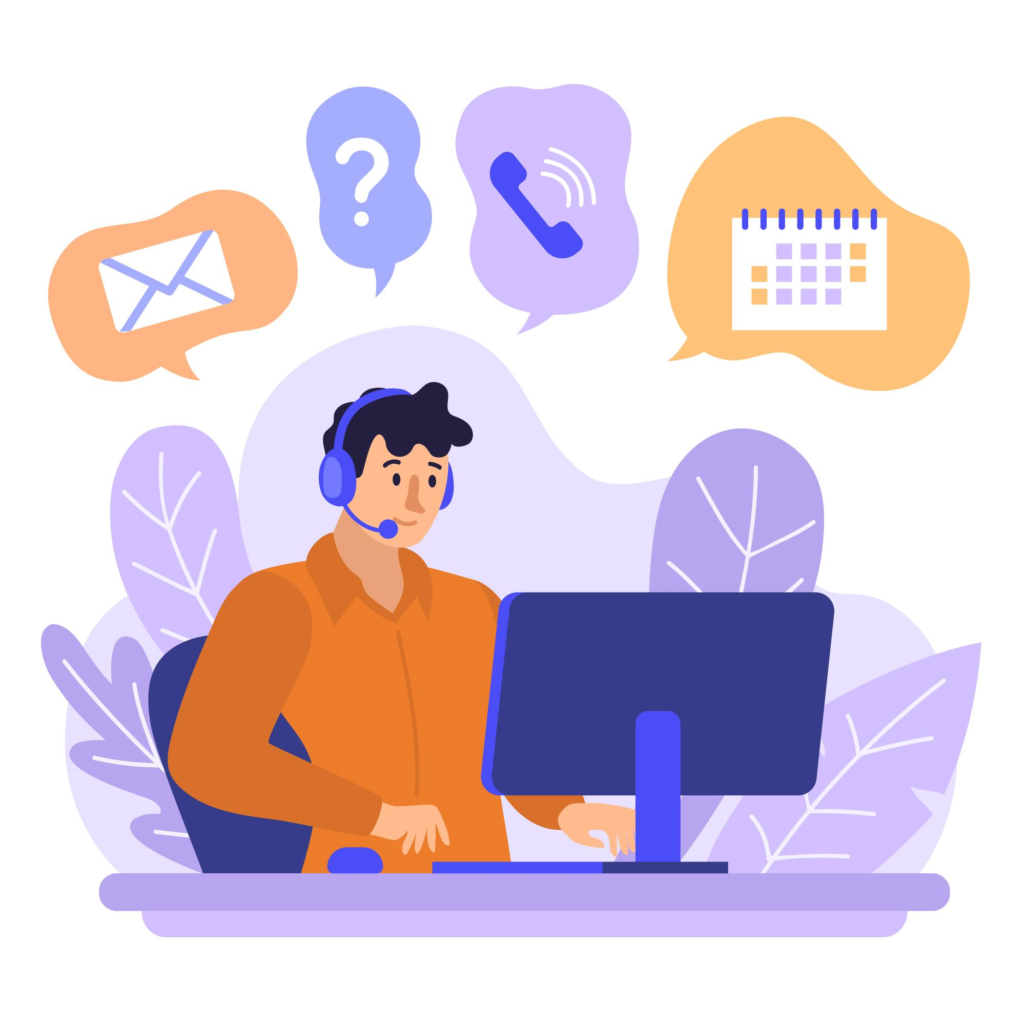 Contact Illustration